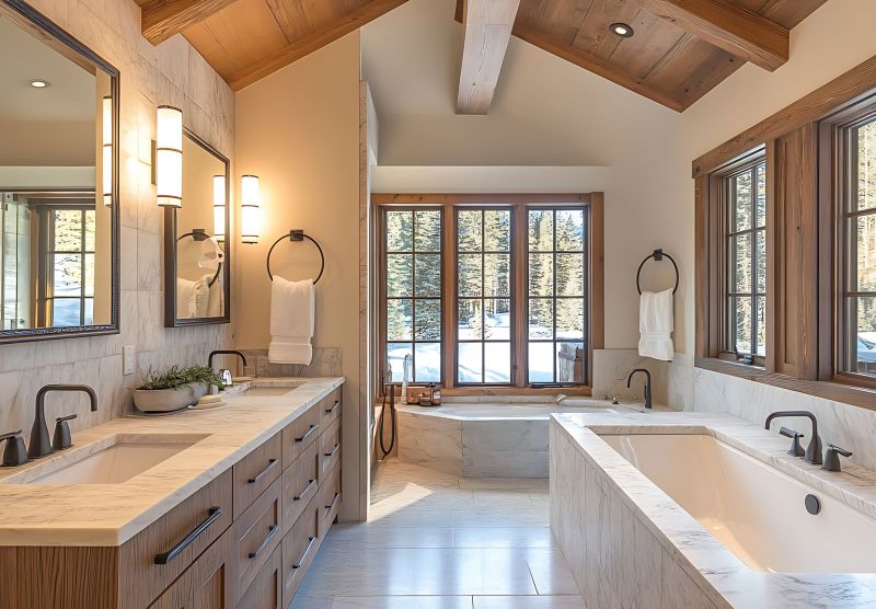 Expansive Master Bath